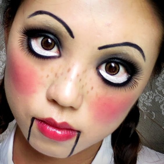 Maquillage d'Halloween : Poupée ventriloque 